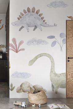 #dinosaurwallpaper #kidsroomdecor #peelandstickwallpaper #nurserydecor #dinosaurthemedroom #kidsroomideas #interiordecor #homedecor Science Bedroom Decor, Stickers Dinosaur, Dinosaur Decals, Boys Wall Stickers, Dinosaur Wall Decor, Dinosaur Wall Decals, Dinosaur Wallpaper, Dinosaur Wall Stickers, Wall Decals For Bedroom