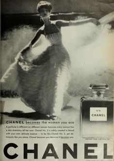 Chanel Advertising, Old Chanel, Perfume Advertisement, Perfume Advertising, Chanel No 5 Perfume, Chanel Ad, Perfume Ads, Chanel Book, Fragrance Advertising