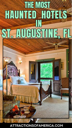 the most haunted hotels in st augustine, fl