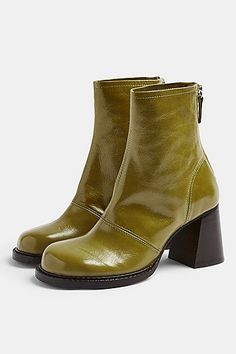 Dr Shoes, Green Boots, Aesthetic Shoes, Topshop Outfit