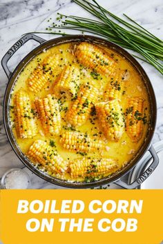 Milk boiled corn! Truly THE ONLY way to cook corn on the cob (in an epic butter bath of course)! So buttery so sweet! Best Corn On The Cob Recipe, Corn Recipes Side Dishes, Boiled Corn, Corn Dishes, Corn On The Cob, Corn Recipes, Veggie Side Dishes, Vegetable Sides