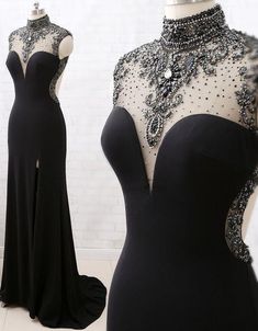 Dress Reference, Mermaid High, Henry Danger, Formal Evening Gown, Black Formal, Fantasy Gowns, Pretty Clothes, Bride Clothes, Black Wedding Dresses