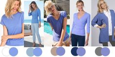 Summers Magic Color #summersmagiccolor #periwinkle #summercolors #coloranalysis https://www.style-yourself-confident.com/summers-magic-color.html Warm Spring Palette, Seasonal Palette, Summer Coloring, Spring Palette, Periwinkle Color, Seasonal Color Analysis, Color Season, Warm Spring