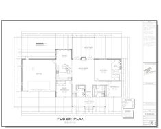 the floor plan for a new home