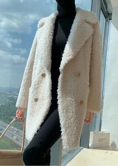 Women's Winter Coat, Coat For Women, Fleece Coat, Notched Collar, Winter Coats Women, Soft Wool, Height And Weight, Cold Day, Winter Women