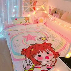 Desk Organisation, Magical Girl Aesthetic, Sailor Moon Luna, Kawaii Room, Dream Apartment, Small Room Bedroom, Baby Bedding, Cardcaptor Sakura