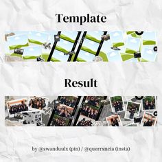 Inside Out Element Canva Ig Digital Scrapbook Template, Instagram Scrapbook Template, Movie Template Design, Canva Presentation Ideas Aesthetic, Photo Collage Design Layout