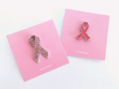 **A PERCENTAGE OF PROCEEDS WILL BE DONATED TO THE NATIONAL BREAST CANCER FOUNDATION OF AUSTRALIA** Wear or gift a pink ribbon to show support and awareness of those affected by breast cancer. The pins come in 2 styles. > Pink ribbon - 2.6cm high - Silver-plated - Enamel pin with pin back > Pink ribbon // crystals - Encrusted with pink rhinestone crystals - 3.8cm high - Silver-plated - Enamel pin with pin back The enamel pins are made of metal alloy and are filled with enamel and have a pin back. The pink ribbon pins are sent with a square pink backing card. IF BUYING 10 OR MORE PINS MESSAGE FOR A DISCOUNT! Thanks! x Pink Ribbon Pin, Pink Ribbon Breast Awareness, Ribbon Pin, Different Shades Of Pink, Pink Pin, Backing Card, Pink Rhinestones, Pin Badges