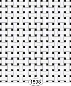 a white and black basket weave pattern