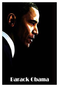 Barack Obama H. Abavista Fine Art Print Poster First Lady