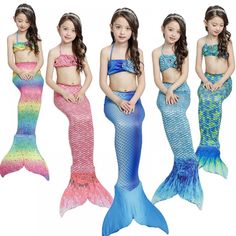 Mermaid Swimsuit Tail, Girls Mermaid Costume, Pink Mermaid Tail, Mermaid Tail Costume, Mermaid Swimwear, Girls Mermaid Tail, Mermaid Tails For Kids, Princess Mermaid, Halloween Costume Suit