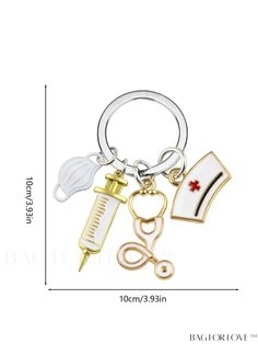 BagForLove - Medical Staff Key Ring with Syringe, Needle, and Stethoscope Bag Charm Product Description Color White Pattern Type Plain Material Aluminum Alloy Details Pictures Similar Products h2 { text-align: center; } /* æ¢è¡ */ li{ white-space: normal; word-break: break-all; word-wrap: break-word; } .red-box { width: 100%; display: flex; flex-direction: row; flex-wrap: wrap; justify-content: center; } .red-box > div { width: 190px; height: 250px; margin: 10px; } .red-box > div > a > img { width: 190px; height: 250px; } .size-box { width: 100%; margin: auto; white-space: nowrap; } .table { border-collapse: collapse; border-spacing: 0; width: 100%; table-layout: fixed; } tr, td, th { border: 1px solid rgb(175, 173, 173); padding: 10px 0px; text-align: center; font-size: 14px; box-sizing Table Layout, Details Pictures, Word Wrap, White Space, Healthcare Professionals, Key Rings, Key Ring, Health Care, Bag Accessories