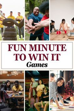 The secret behind any good ‘minute to win it game’ is in its simplicity.

These games can also be bust out on any occasion, with many of the rules simple enough for kids to understand and great fun for adults to play too. 

The concept of these games also inspired the tv show ‘Minute to Win It’, hosted by Guy Fieri, which just goes to show their mainstream appeal and popularity.

So either try to come up with some of your own or read our list below of 20 of our favorite ‘minute to win it’ games you should try with your friends and family.