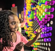 LiteZilla is the world’s most popular giant Lite-Brite interactive sensory light wall. It invites children of all ages to insert colorful LitePins into the backlit grid, creating and illuminating their own pictures, patterns, and designs. Lite-Brite offers sensory input such as vibrant visual stimulation and tactile feedback. The sensory boards encourage creative expression, self-regulation, focus, and fine motor skill development. INCLUDES Includes 11 colors of LitePins with enough to fill ever Sensory Kids Room, Giant Lite Brite, Peg Board Walls, Sensory Wall, Sensory Input, Sensory Lights, Lite Brite, Sensory Boards, Fine Motor Skills Development