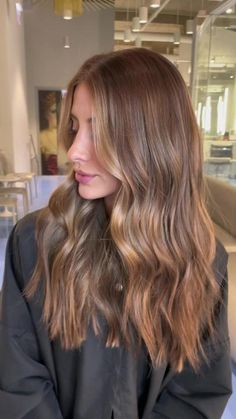 Rambut Brunette, Honey Brown Hair, Brown Hair Looks, Dreamy Aesthetic, Brown Hair Inspo, Brunette Hair With Highlights, Caramel Hair, Hair 2024, Brown Hair Balayage