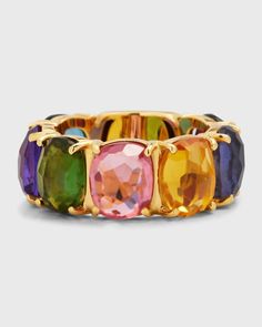 Get free shipping on Marco Bicego 18K Yellow Gold Alta Mixed Gemstone Ring, Size 7 at Neiman Marcus. Shop the latest luxury fashions from top designers. Marco Bicego Jewelry, Biker Accessories, Marco Bicego, Trending Handbag, Ring Size 7, Hand Engraving, Accessories Unique, Yellow Gold Rings, Gemstone Ring