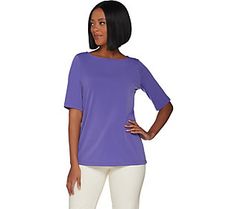 Picture yourself in this Liquid Knit top, the easy fabric draped comfortably over your curves. Pair it with skinny jeans or a patterned skirt, and you've got yourself a look that lasts for seasons to come. From Susan Graver. Elastane Stretch Tops For Day Out, Versatile Stretch Knit Top For Summer, Trendy Soft Stretch Tops For Spring, Stretch Solid Knit Top For Day Out, Versatile Spring Top With 4-way Stretch, Versatile Spring Tops With 4-way Stretch, Versatile 4-way Stretch Spring Tops, Versatile Summer Top, Versatile Stretch Knit Top For Day Out