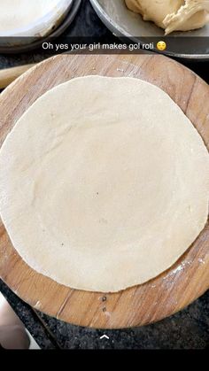 an image of homemade pizza dough being made