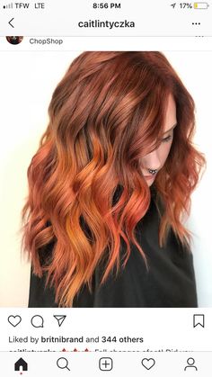 This is my hair done by the amazing Caitlin Tyzcka in St. Louis using trillion tones Hair Done, Believe Me, My Hair, I Said, Makeup Ideas, St Louis, Red Hair, Knowing You, Did You Know