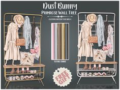 Dust Bunny Primrose Wall Tree for (Gift) Sims 4 / ts4 / ts4cc / sims4cc / sims 4 custom content / sims / sims 4 rich cc / sims 4 mods / sims 4 cc 2023 / sims 4 realistic mods / sims 4 furniture / sims 4 cute cc / sims 4 food / sims 4 build buy Sims 4 Cc Build Mode, Sims 4 Cc Clutter