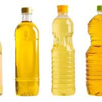 four different types of oil are shown in this image