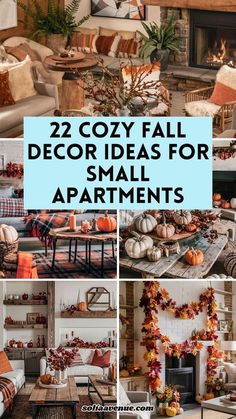 cozy fall decor ideas for small apartments