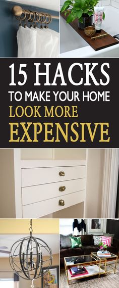 the top five hacks to make your home look expensive