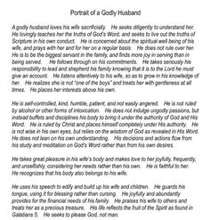 a page from the book portrait of a gody husband