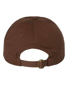 Adult Bio-Washed Classic Dad’s Cap - BROWN - ADJUSTABLE | Valucap A Adult Bio-Washed Classic Dad’s Cap in Brown Size Adjustable | Cotton Cotton Chinos, Dad Caps, Dad Hats, Buckle, Hats, Free Shipping