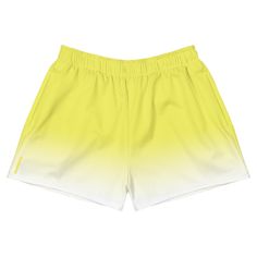 Going for a run? Fancy a swim? Perhaps both? Well, here's just the product for you! These athletic short shorts are so comfy and made from such a versatile fabric that you won't feel out of place at any sports event. And, of course, they have pockets. Need we say more? Grab a pair now! * 91% recycled polyester, 9% spandex * Fabric weight: 5.13 oz. /yd. ² (174 g/m²) * Four-way stretch moisture-wicking microfiber fabric * Breathable and fast-drying material * UPF50+ protection * Elastic waistband with a flat white drawstring * Mesh side pockets * 2.5″ (6.35 cm) inseam * Blank product components in Mexico sourced from China and Mexico * Blank product components in the EU sourced from China and Lithuania Cheap Yellow Athletic Shorts, Cheap Yellow Athletic Shorts For Sports, Affordable Yellow Athletic Shorts For Sports, Cheap Yellow Sporty Athletic Shorts, Sports Event, Flat White, Workout Running, Shorts For Men, White Flats