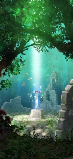 Legend Of Zelda, Zelda, Forest, Wallpapers, Iphone