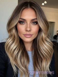 30 Shades of Ombré: A brunette's Journey to Bright Hair Dark Melted Roots Blonde Ombre, Blond Color Melt, Ombre Hair Dark Blonde, Dark Roots Balayage Blonde, Balayage With Natural Roots, Ombre Blonde Hair Dark Roots, Dark Roots With Blonde Highlights, Blond Hair Dark Roots, Blond Dark Roots