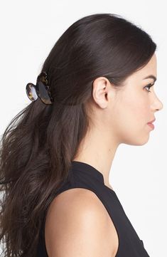 A marbled finish updates a chunky hair clip. Style Name:France Luxe Small Couture Jaw Clip. Style Number: 396407. Available in stores. Jaw Clip, Chic Headband, Coverage Bras, Hair Brush Straightener, Bow Detail Dress, Ear Headbands, Floral Hair, Hair Claws & Clips, Scarf Hairstyles