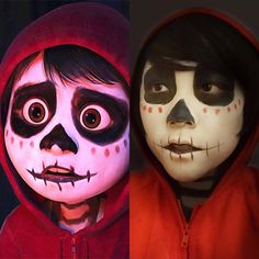 Movie Character Makeup Ideas, Pumpkin Painting Ideas Disney, Painting Ideas Disney, Coco Costume, Disney Coco, Den Mrtvých, Halloween Coustumes