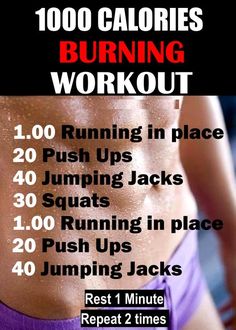 a woman's back with the words burning workout on it and an image of her stomach