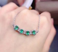 Welcome to Elegant Art Jewelry!   Stone:                Natural Emerald Stone Size:        3mm×4mm Side Stone:        Zircon Metal:                 925 Sterling Silver  Personalization: 9K/14K/24K/GOLD/SILVER/PLATINUM/ROSE-GOLD/WHITE GOLD. (Contact me)    Emerald Pendant, Emerald Cuff Pendant, 925 Sterling Silver Pendant, Oval Shape Pendant, Emerald Pendant, Emerald Engagement, Open Design Pendant, Emerald Oval, Emerald Natural, Green Emerald, Green Gemstone, Gemstone Pendant, Emerald Pendant, Bridesmaid Gift, Birthday gift, Graduation Gift, Gift for Her, Rings for women, necklaces for women, Earrings for women, custom name necklace, boho jewelry, nurse gift, Choker necklace, Choker Rings, Choker Earrings, Statement necklace, Statement Earrings, Statement Rings, Victorian Pendant, Wedding Silver Pendent, Engagement Necklaces, Pear Shaped Pendant, Necklace Luxury, Women Necklaces, Victorian Pendants, Platinum Rose Gold, Victorian Rings, Jewelry Stone