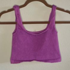 Nwot. Offers Welcome! A New Take On Our Fan-Favorite Happiness Runs Crop, This Compressive Ribbed Tank Is Featured In A Square Neck Style And Can Be Worn With Or Without A Bra. Moves-With-You Stretch Washed Design Fixed Straps Purple Stretch Tank Top, Trendy Purple Tank Top, Purple Tops For Everyday Spring Wear, Purple Everyday Spring Top, Purple Everyday Spring Tops, Purple Fitted Cropped Tank Top, Casual Stretch Purple Tank Top, Fitted Cropped Purple Tank Top, Casual Purple Stretch Tank Top