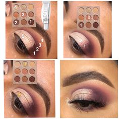 Makeup Learning, Skincare Favorites, Eyeshadow Ideas, Eyeshadow Tutorials, Makeup Steps, Shadow Makeup, Beauty Makeup Tutorial, Flawless Makeup Application, Makeup Help