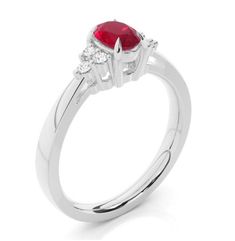 Ruby Jewellery Ring, 925 sterling silver ring, Weddings Ring, Engagement Ring, Ruby Zircon Ring, Handmade Jewellery Ring, Gift For Her, Lab Stone Name  :- Ruby Stone Shape  :- Oval Stone Size      :-  8x6 MM Secondary Stone :- Zircon Material, :- 925 sterling silver ❁❁ 𝐉𝐞𝐰𝐞𝐥𝐫𝐲 𝐂𝐞𝐫𝐭𝐢𝐟𝐢𝐜𝐚𝐭𝐞 ❁❁ ↣ KHJewels branded authenticate Jewellery Certificate comes with the authenticity of Metal, Moissanite, and Gemstone combination. ↣ The certificate comes with Limited Lifetime Warranty deta Ruby Jewelry Ring, Engagement Ring Ruby, Weddings Ring, Ruby Jewellery, Jewelry Certificate, Jewellery Ring, Handmade Jewelry Ring, Ring Ruby, Ruby Stone