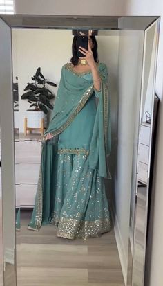 pakistani elegent bridesmaid suit Sharara Designs, Pani Puri