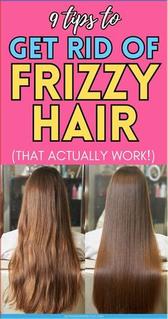 How To Stop Hair From Frizzing, How To Get Rid Of Frizzy Hair, Easy Hairstyles For Frizzy Hair, Frizzy Hair Routine, Frizzy Hair Products, Easy Fishtail Braid, Rid Of Frizzy Hair, Braid Fishtail, Hair Frizz Control