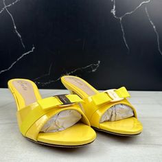 Brand New Without Box Bin 82 Trendy Yellow Low Heels, Heels Yellow, Womens Heels, Shoes Women Heels, Open Toe, Shoes Heels, Women Shoes, Brand New, Heels