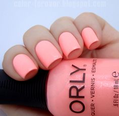 Neon Peach Nails Design, Peach Colored Nails, Character Nails, Sns Nails Colors, Manicured Nails, Lip Sticks, Lilac Nails