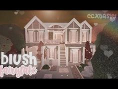 an animated image of a house with the words bush karnie written on it