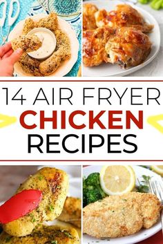 Move over, fried chicken! The air fryer brings out the best in chicken with these flavorful and creative recipes. It's not just about crispy - it's a flavor revolution! The Best Air Fryer Chicken, Chicken Instapot, Recipes Instapot, Instapot Meals, Meals Chicken, The Best Air Fryer