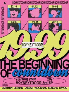 an advertisement for the opening of boy next door's 929 the beginning of contagon