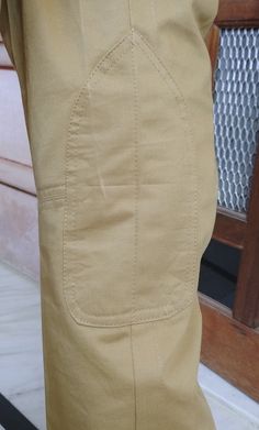 Traditional Horse rider wear camel Jodhpur breeches made from khaki brown color pure cotton fabric Solid knee patches It can wear man and woman both for riding or any events Sizes available according waist: 30, 32, 34, 36, 38 and made to measure For Made to measure: We will send you measurement form after your order Brown Cotton Full-length Cargo Pants, Beige Cotton Cargo Pants With Welt Pockets, Traditional Fitted Brown Bottoms, Brown Cotton Work Pants With Patch Pockets, Brown Cotton Chinos With Belt Loops, Brown Cotton Chinos With Pockets, Brown Cotton Full-length Chinos, Brown Cotton Full Length Pants, Full-length Brown Cotton Pants