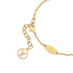 LOUIS VUITTON® - Fall In Love Bracelet - Gold Luxury Bracelets With Logo Charm For Formal Events, Luxury Bracelets With Logo Charm As Gift, Designer Bracelets With Adjustable Chain For Gifts, Designer Bracelet With Adjustable Chain For Gifts, Elegant Yellow Gold Bracelet With Logo Charm, Luxury Bracelet With Adjustable Chain, Luxury Bracelets With Adjustable Chain, Louis Vuitton Bracelet, Love Bracelet