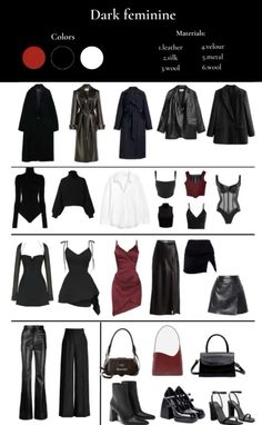 Outfit inspo Feminine Capsule Wardrobe, Dark Feminine Style, Mode Shoes, 사진 촬영 포즈, Clothes And Shoes, Dark Feminine, Looks Black, Mode Inspo, Looks Chic