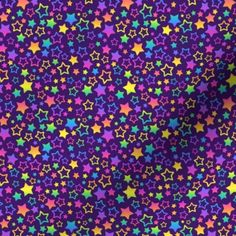 an image of colorful stars on purple background